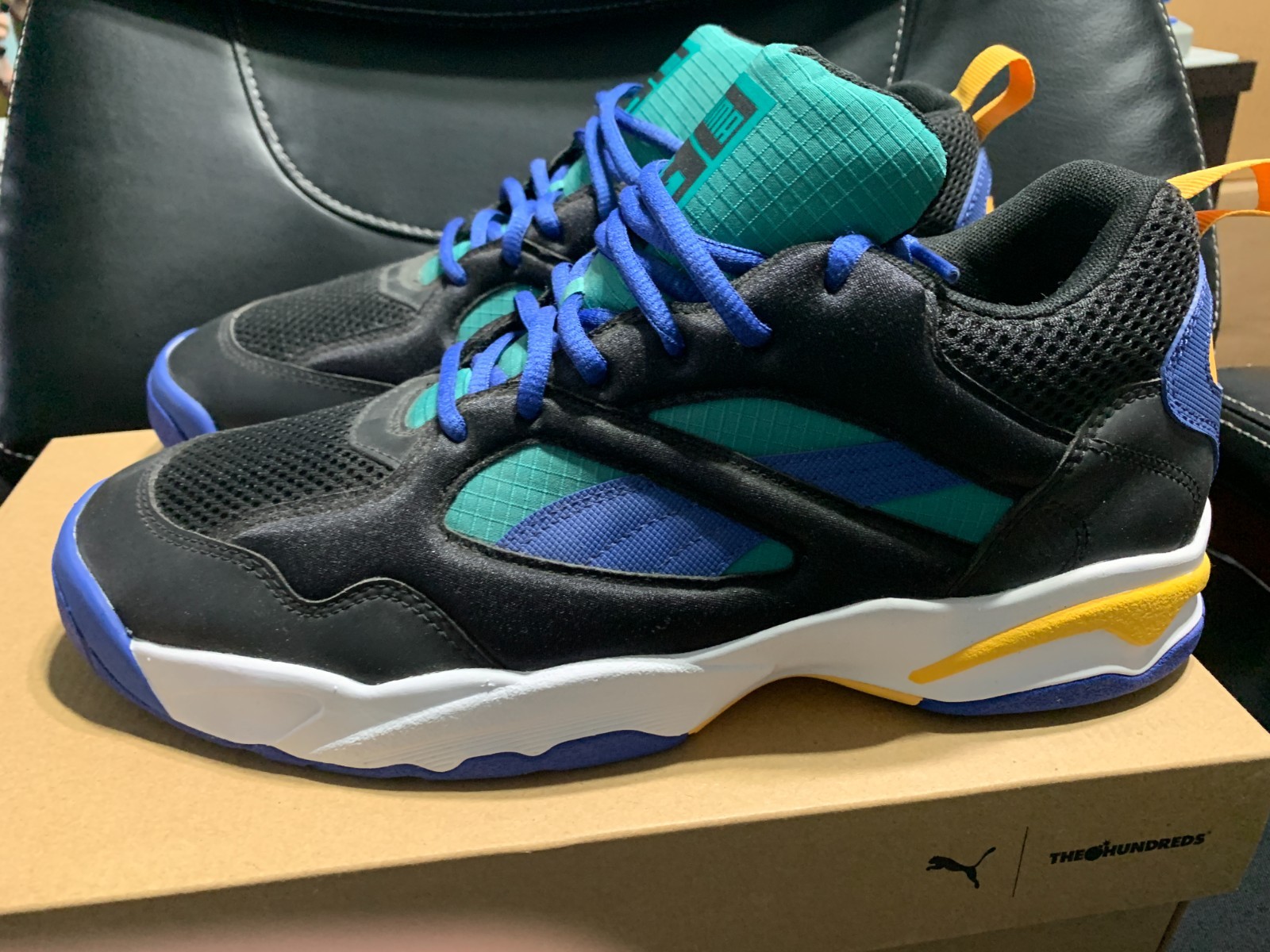 SAOLA The Hundreds Puma Performer Sneakers Uomo 373727 01 Nuove Taglia 11 5