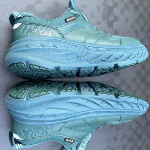 HOKA ONE One Bondi L GTX Teal Sneakers Women’s Size 7.5 YOOX - Picture 16 of 17