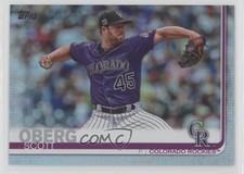 2019 Topps Update Rainbow Foil Scott Oberg #US181 8d2