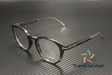 Tom Ford FT5885 P 063 horn Black Horn 48 mm Men's Eyeglasses