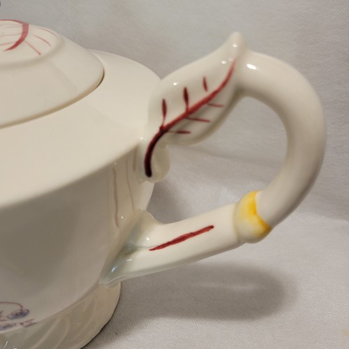 Vernon Kilns CHINTZ Teapot 5 cup Metlox USA Granny Core Vintage Floral - Picture 6 of 20