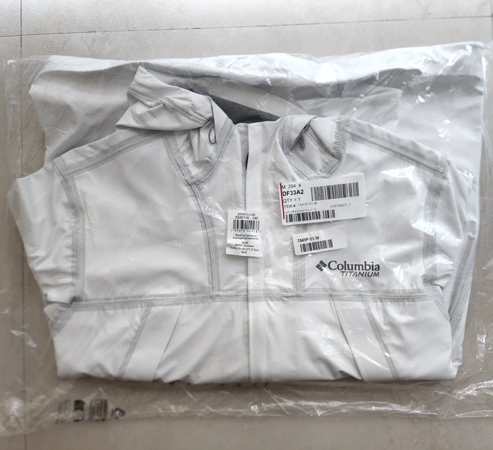 Columbia OutDry Extreme Eco II Tech Waterproof Shell Jacket for Men, New w/Tags - Image 3 of 4