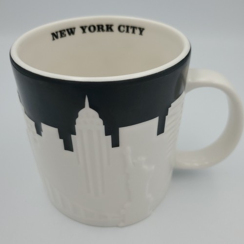 Tazza Starbucks New York City Skyline Relief 3D da collezione serie 16 oz 2012