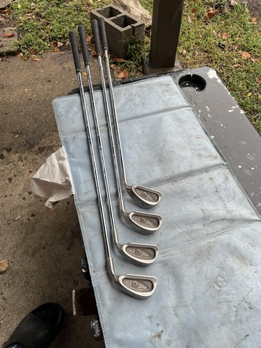 Ping Eye2 Karsten 4-5-7-8 Irons Orange Dot Golf Clubs ZZ Lite Shafts New Grips!! - Picture 2 of 2