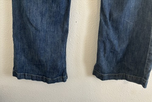 Jeans donna Cabi taglia 6 elasticizzato Farrah svasato demin vita media boho - Foto 8 di 14