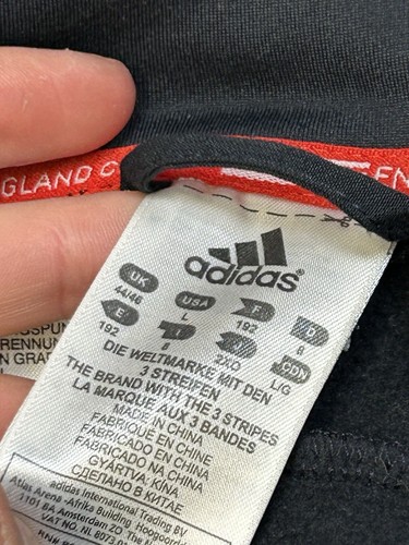 Adidas England Cricket Player Issue Training Jacket Size Large 44/46 - Picture 13 of 20