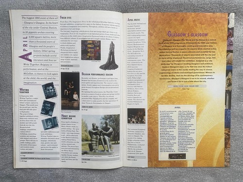 1990 In Glasgow Kulturhauptstadt Europas Magazin MC12 - Bild 5 von 5