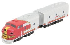 Rokuhan Z Gauge Shorty EMD F7 ATSF ST012-1 Railway model diesel locomotive