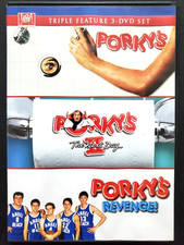Porky's Triple Feature Porky's/Porky's 2/Porky's Revenge LIKE NEW