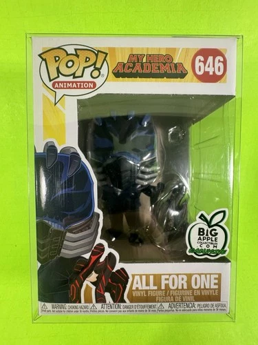 Funko Pop! All For One My Hero Academia Big Apple Collectibles #646 W/Protector