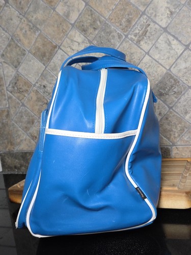 Seltener Fund Fiat Vinyl Gemline Flughafen Reisetasche mit Taschen - Bild 8 von 17