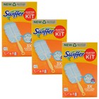 Swiffer Dust Magnet 3 X STARTER SET 1 Handle + 3 Cloths With Febreze Scent