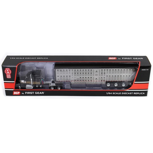 First Gear DCP 1/64 Kenworth W990 Wilson Silverstar Livestock Trailer 60-1902 - Picture 5 of 5