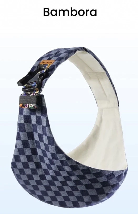 Bambora Checkered Baby Sling Carrier Multicolor NEW! Safe & Adjustable!
Opens in a new window or tab