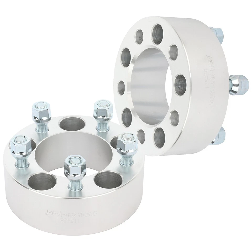 2Pcs 2" 5x4.5 Wheel Spacers For Ford Explorer 1991-2010/Jeep Liberty 2001-2012 Foto 3 de 4