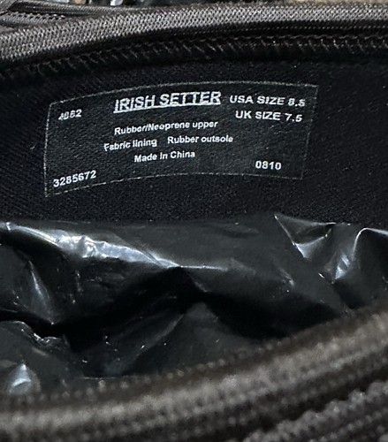 Red Wing Irish Setter ExoFlex 4852 Waterproof Hunting Boots Women’s Sz 8.5 Camo - Picture 12 of 13
