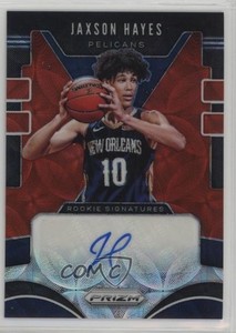 2019-20 Panini Prizm Rookie Signatures Choice Jaxson Hayes #RS-JXH Auto RC