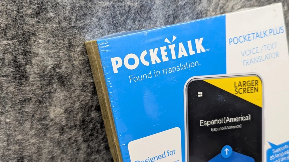 Pocketalk S Plus Instant Two-Way VOICE TRANSLATOR with Camera Image Translation - Image 2 of 4