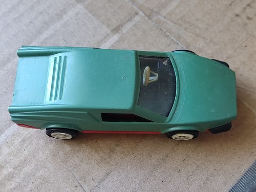 Vintage Retro Plastic racing Sport car, USSR, Soviet Union - Picture 7 of 9