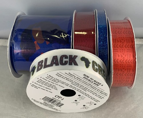 ONE TOGETHER BLACK HISTORY MONTH RIBBON MIXED LOT OF 5 - Picture 7 of 13