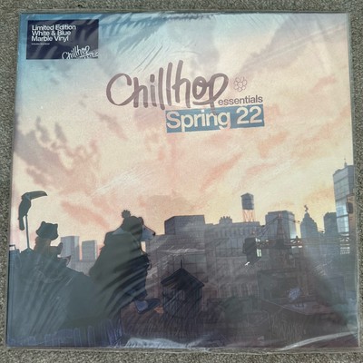 Chillhop Essentials Spring 2022 White & Blue Marble Vinyl 137/200 