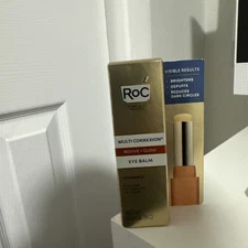 RoC MULTI CORREXION EYE BALM, REVIVE + GLOW - 0.14 OZ (4G) NEW, FRESH! SALE!