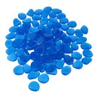 100Pcs Stones Glow in The Dark Garden Pebbles Rocks Fish Tank Decor