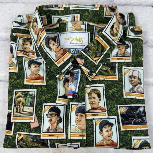 RSVLTS The Sandlot STARTING NINE Shirt Mens L Button Up Limited Edition Kunuflex - Picture 12 of 17