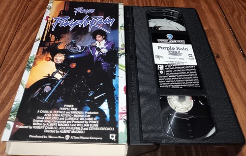 Prince Purple Rain VHS hi-fi Warner Home Video 11398 - Picture 2 of 6