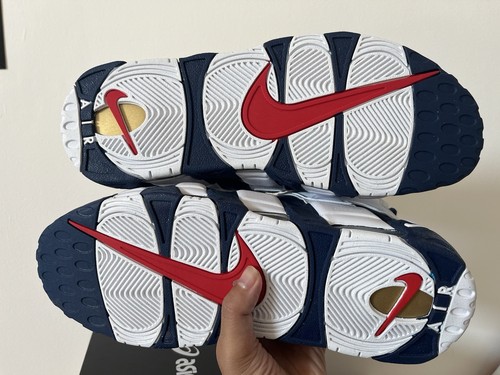 NEW 2024 Nike Uptempo Air Pippen Sz 12 Olympic USA 100% AUTHENTIC FQ8182-100 - Bild 6 von 7