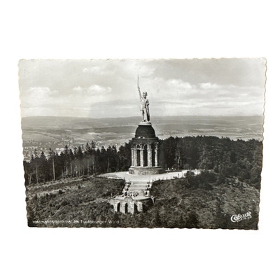 Postkarte AK Detmold Hermanns Denkmal Teutoburger Wald Gl. 1955 Ansichtskarte