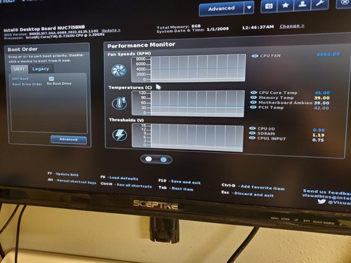 (4) Intel NUC NUC7i5BNK / i5-7260U 2,20GHz / (KEIN PWR-SSD-RAM - getestet zum Versand) - Bild 2 von 8