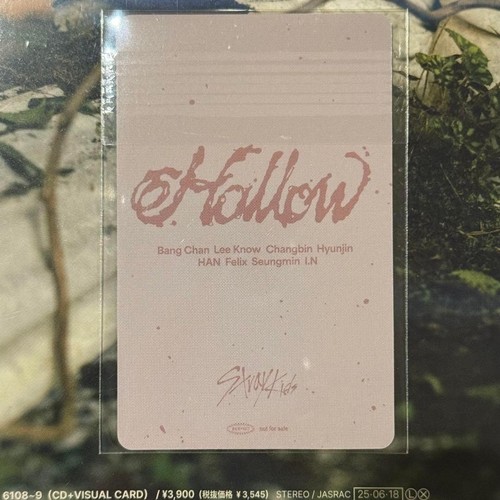 CHANGBIN Stray Kids Hollow Sony music JAPAN POB official Photo card PC - Picture 2 of 24