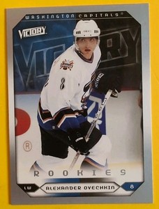 ALEX OVECHKIN ROOKIE 2005-06 VICTORY UPPER DECK S 2 ROOKIES #264 RC CAPITALS
