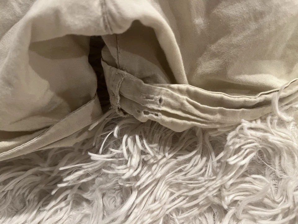 复古 2000 年代 Rue 21 女式低腰卡其色短裤,带弹性腰带。 — 第 3/3 张图片