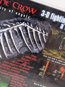 The Crow Box & Manual Only No Game (Sega Saturn) - No Game