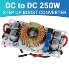 Adjustable Power Supply 250W Stepup Boost Converter for DIY Electronics