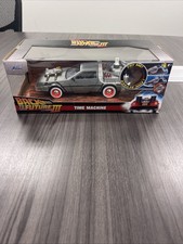 Jada Toys 1:24 Hollywood Rides: Back to the Future III Time Machine Diecast...