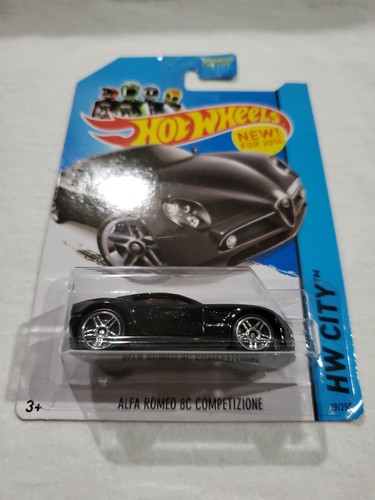 Hot Wheels City Alfa Romeo 8C Competizione #29 negro 2013 - Imagen 4 de 9