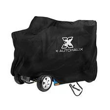 X AUTOHAUX 3 or 4 Wheel Mobility Scooter Cover Waterproof 72x30x62 inch Black