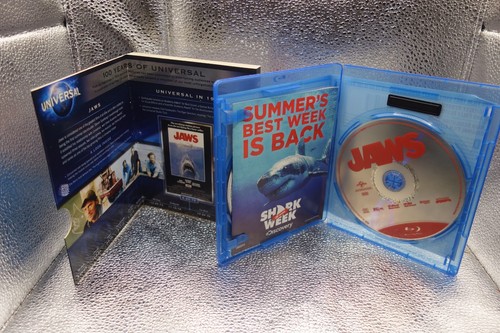 Jaws (Blu-ray/DVD, 2012, 2-Disc Set, Universal 100th Anniversary (NO DIGITAL) - Picture 2 of 3