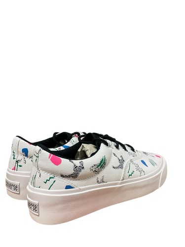 Converse Skid Grip CVO O Men’s 8.5 Skate Shoe White Black Casual Leisure Sneaker - Picture 2 of 8