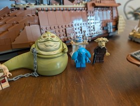 LEGO Star Wars: Jabba's Sail Barge (75020) + Desert Skiff (9496) 100% Complete!