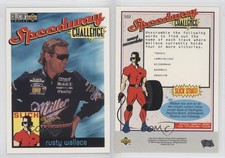 1997 Upper Deck Collector's Choice Speedway Challenge Rusty Wallace #102 HOF