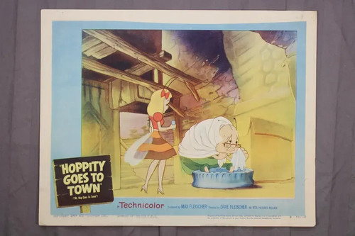 Hoppity Goes to Town - Four Lobby Cards - 1959 - 11 x 14 - Cartoon - Bild 2 von 4