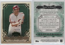 2013 Topps Triple Threads Emerald /250 Mike Schmidt #77 HOF