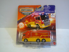 Matchbox Working Rigs Scania Tactical Command Center - Matchbox Fire Dept. CA