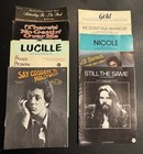 Lot of 10 Sheet Music Popular Songs from the 1970s 80s for Piano Vocal Guitar.