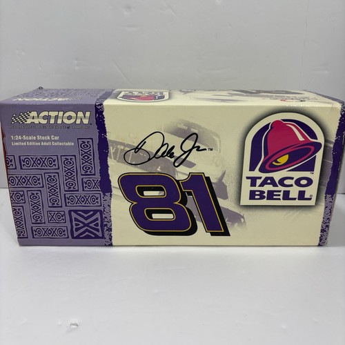 Autogramm 2004 Dale Earnhardt Jr # 81 Taco Bell Monte Carlo 1:24 Action Elite