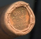 1958 P Lincoln Cent OBW Original Bank Wrap Unc. Roll * No Reserve *